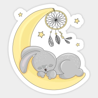 Goodnight bunny Sticker